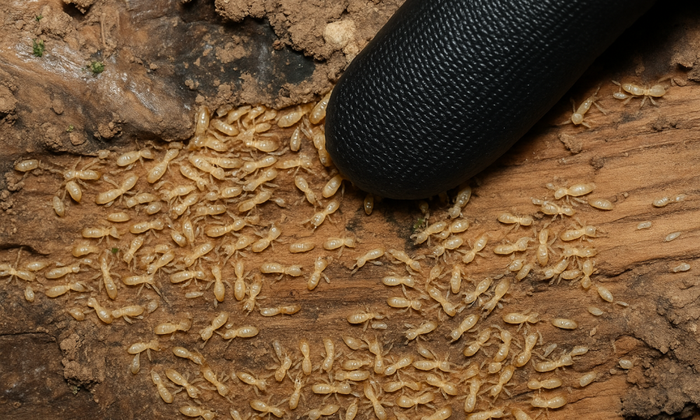 termitas dañando madera — infestación silenciosa en muebles y estructuras